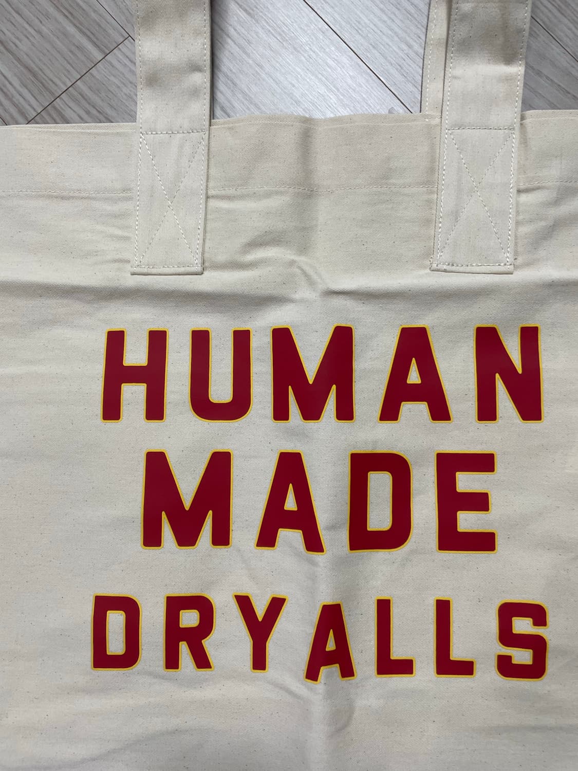 [새상품] 휴먼메이드 캔버스 토트백 오트밀 상품이미지3