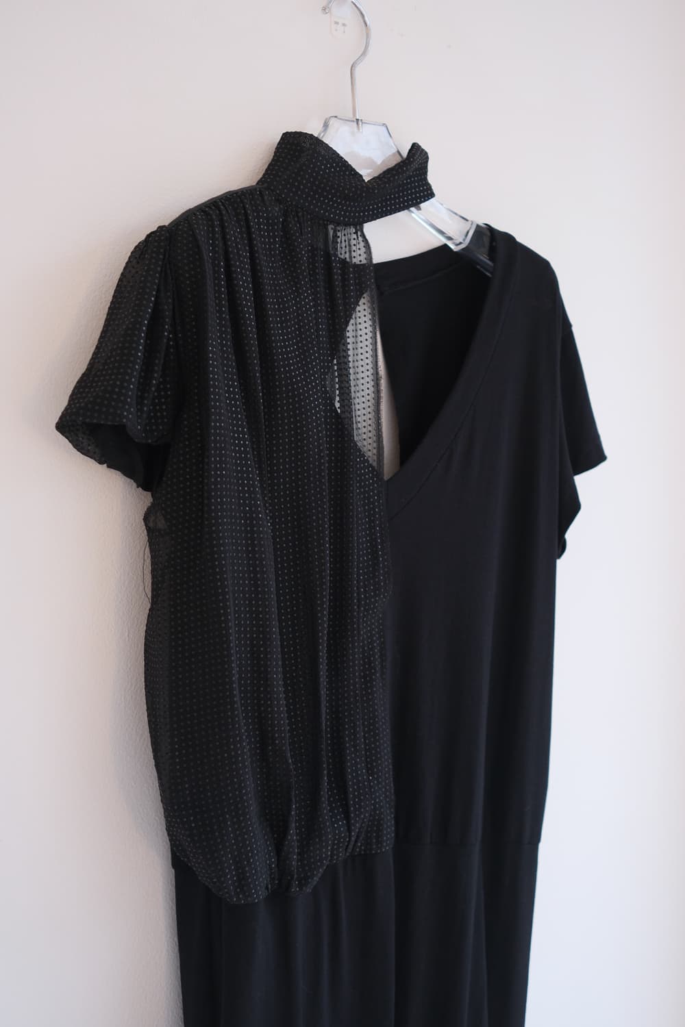 Layered halter neck mini dress 상품이미지7