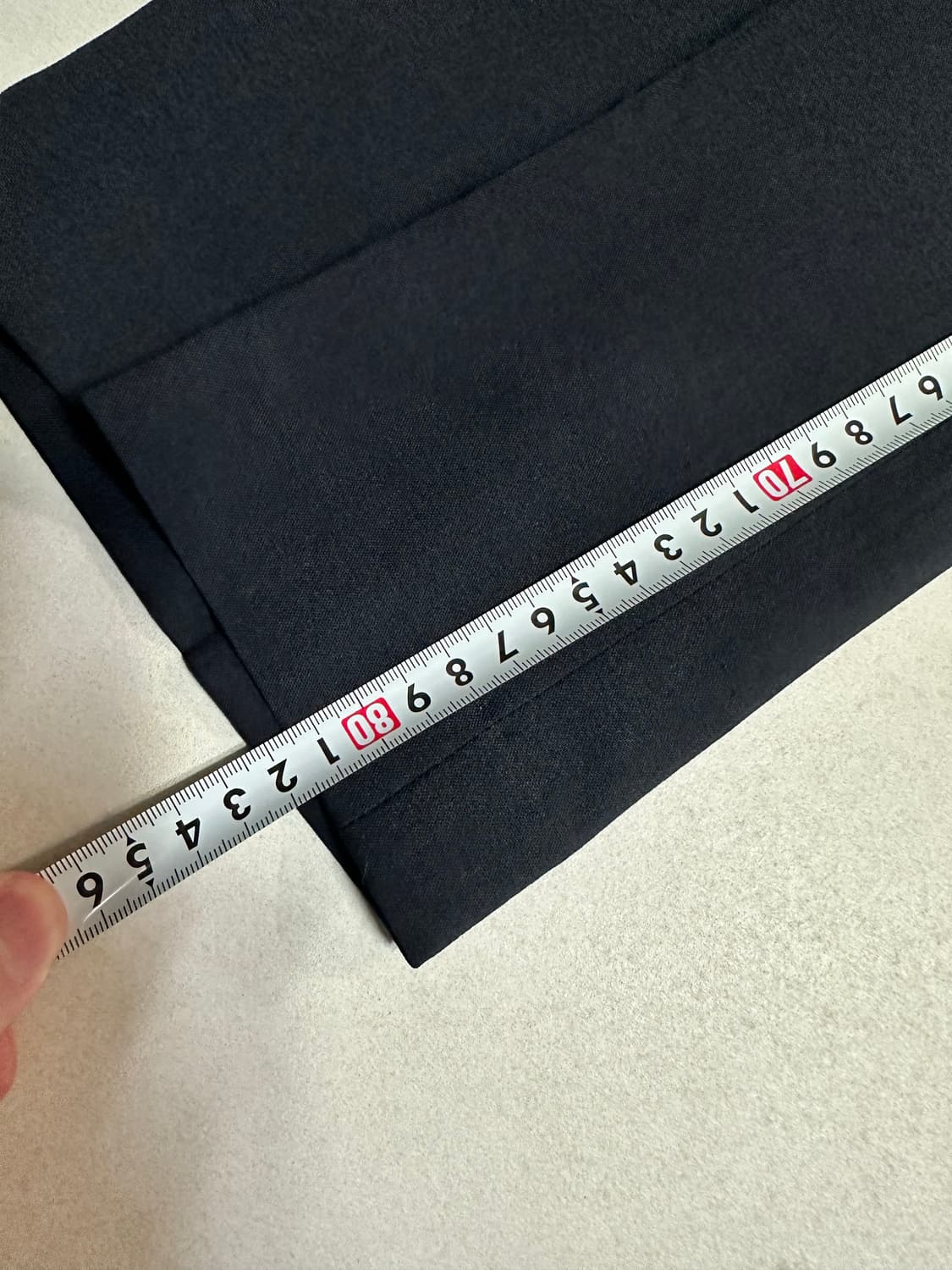 유니클로 감탄팬츠 네이비 100cm 상품이미지3