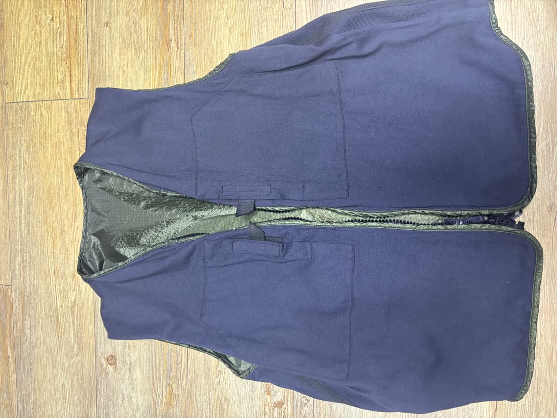 스톤아일랜드 90년대 빈티지 나일론 리버시블 베스트 상품이미지5