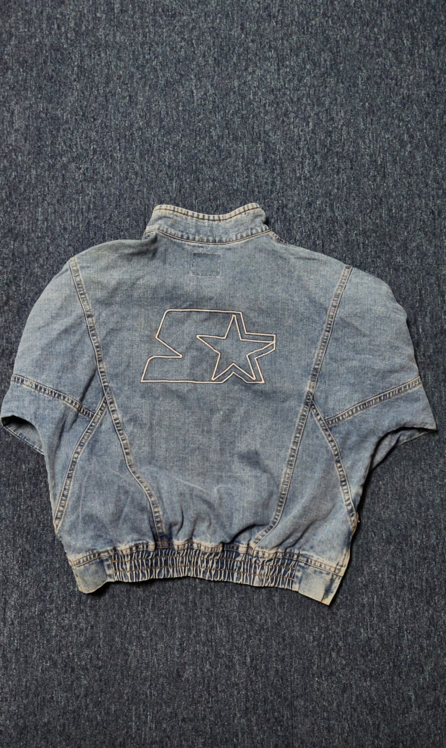 스타터 데님 아노락 자켓 상품이미지2