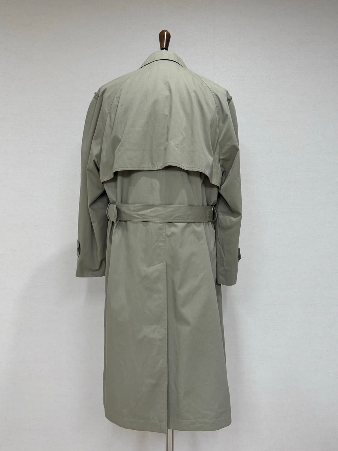 클래식 카키 싱글 트렌치 코트 상품이미지4