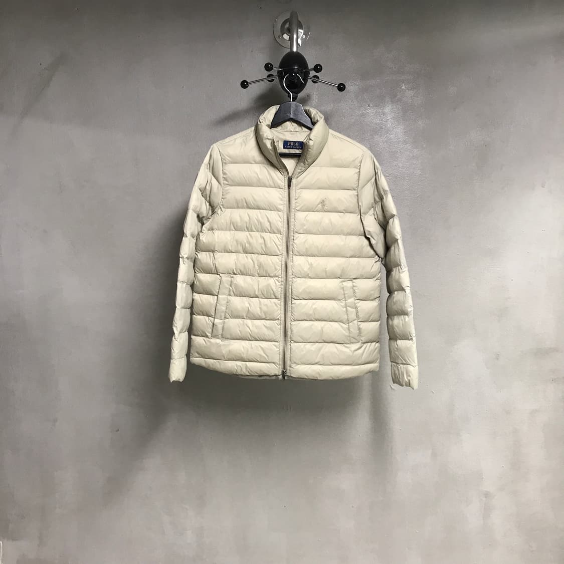 폴로 랄프로렌 QR 경량 패딩 베이지 M(W) 상품이미지1