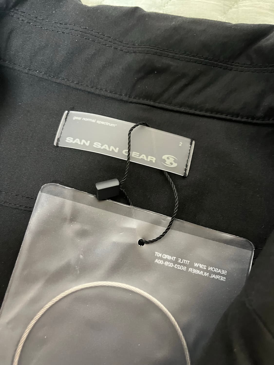 산산기어 23fw 지퍼블레이저 2size 상품이미지9