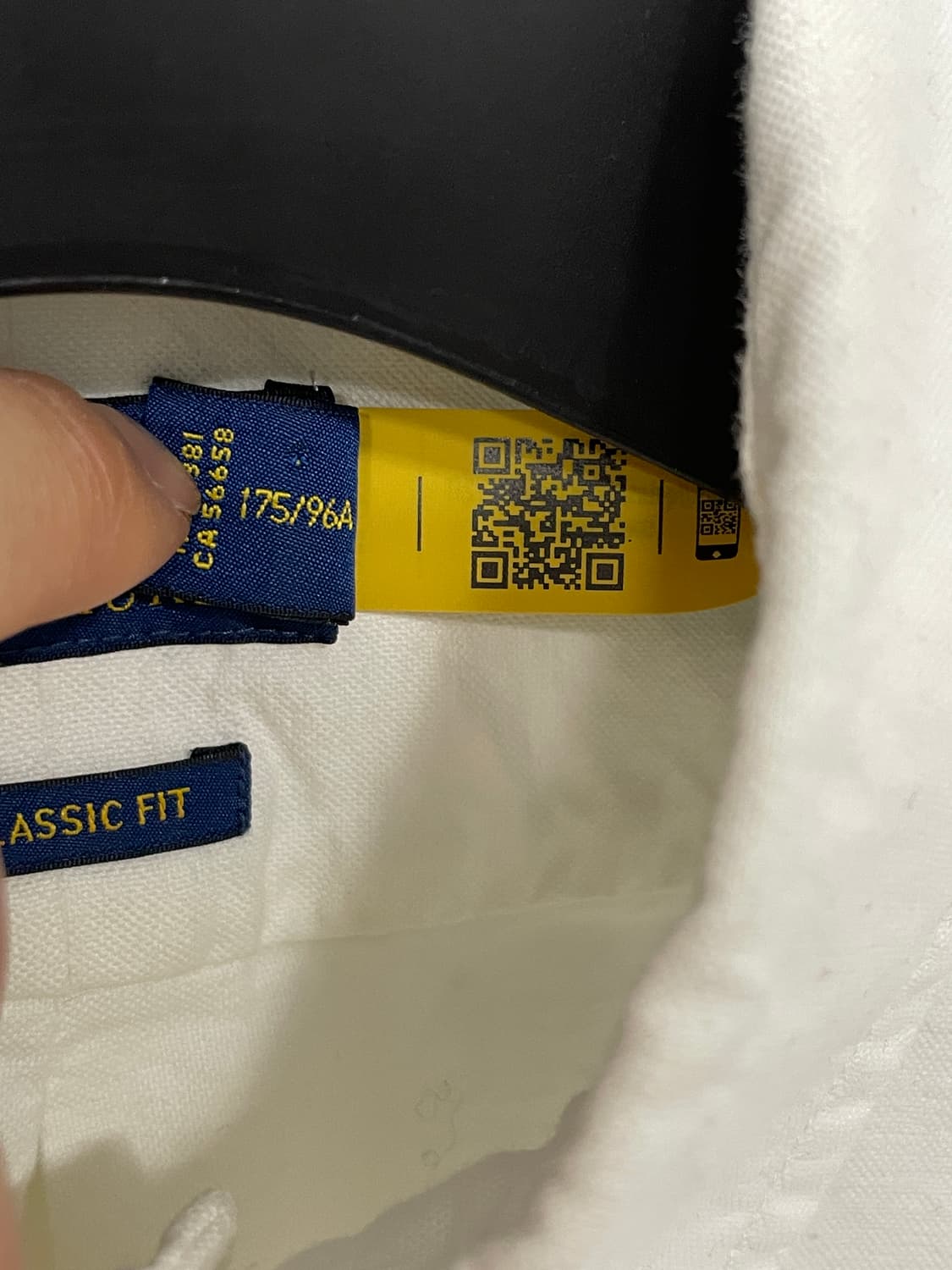 폴로 랄프로렌 화이트 옥스포드 셔츠  상품이미지5