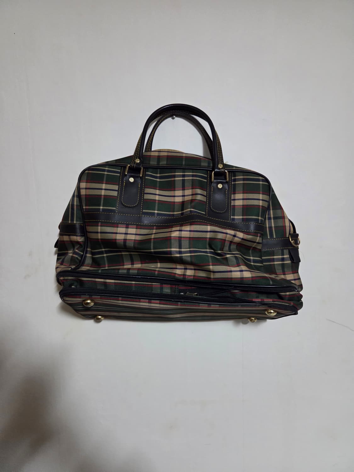 Maeng Ho 체크 보스턴백 상품이미지2