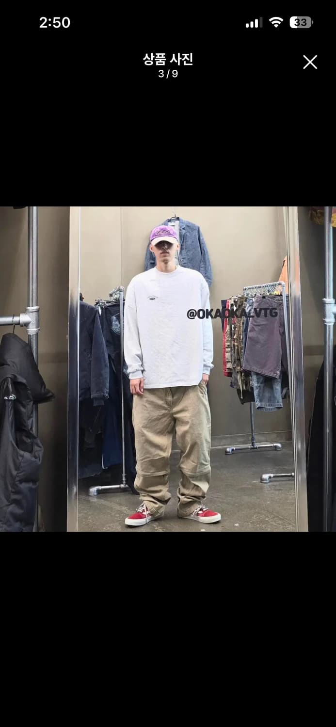 칼하트 컨버터블 커스텀 팬츠 상품이미지2