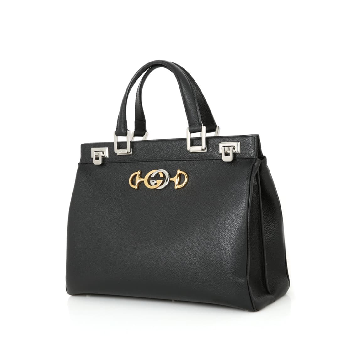 구찌 주미 블랙 탑 핸들백 미듐 숄더백 564714 주미백 상품이미지3