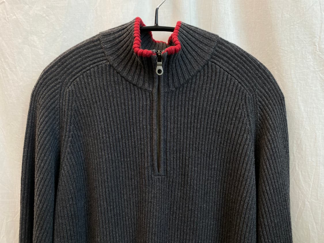 GAP 딥그레이 집업 니트(MEN XL) 상품이미지2