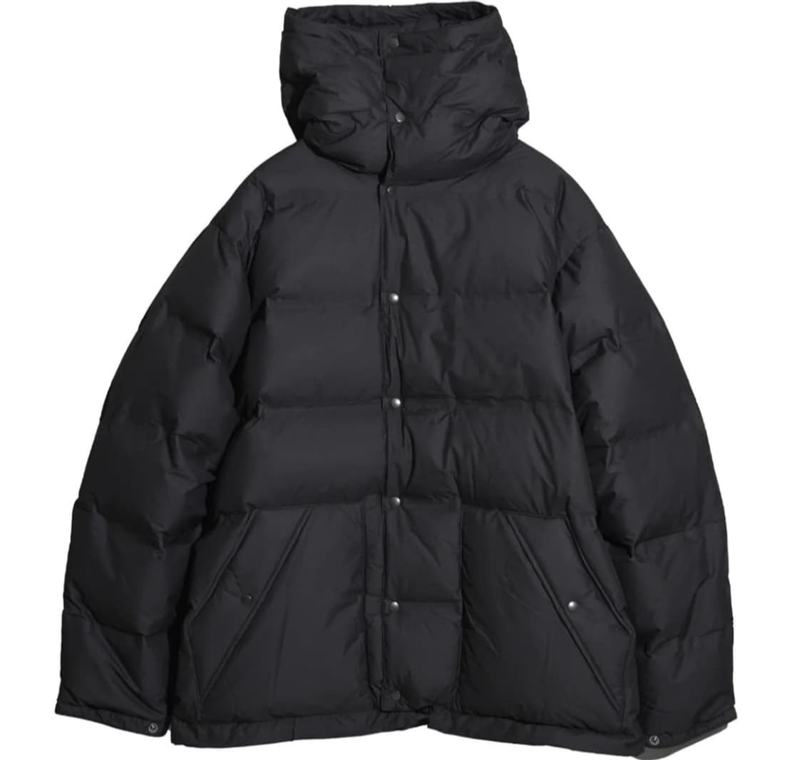 42) 캡틴선샤인x골드윈x바토너 익스페디션 다운 자켓 블랙 상품이미지1