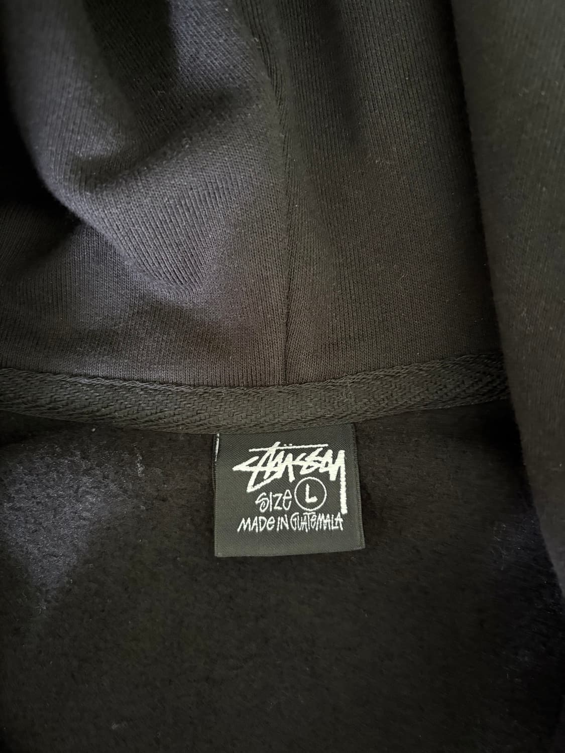 스투시 파리 후드집업 L 상품이미지2