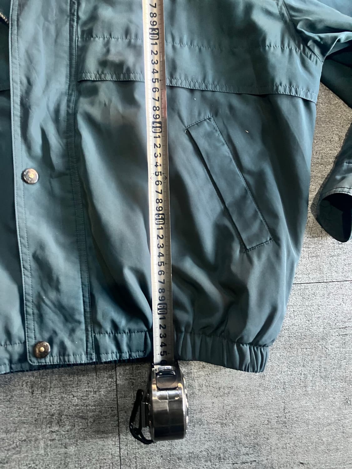 일본빈티지 Royalcork 올드스쿨아메카지 명화 아방핏 봄버블루종자켓 상품이미지5