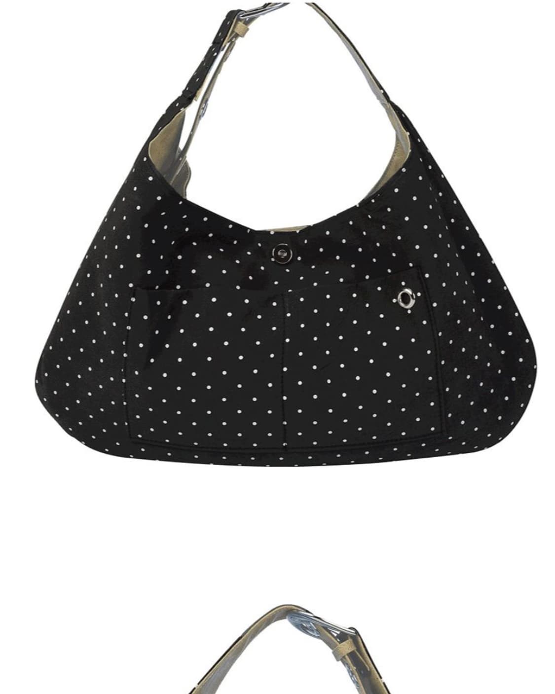 레터리 리버시블 백(옐로우) 상품이미지4