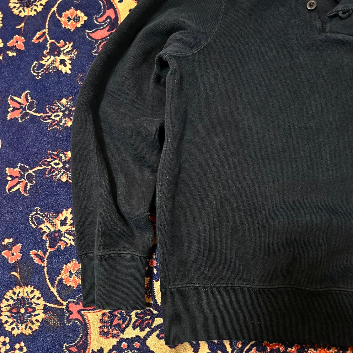 폴로랄프로렌 빈티지 코튼 숄카라넥 니트 상품이미지5