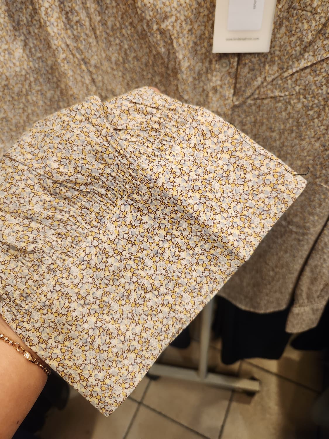 킨더살몬 리버티 런던 플라워 블라우스 새제품  상품이미지5