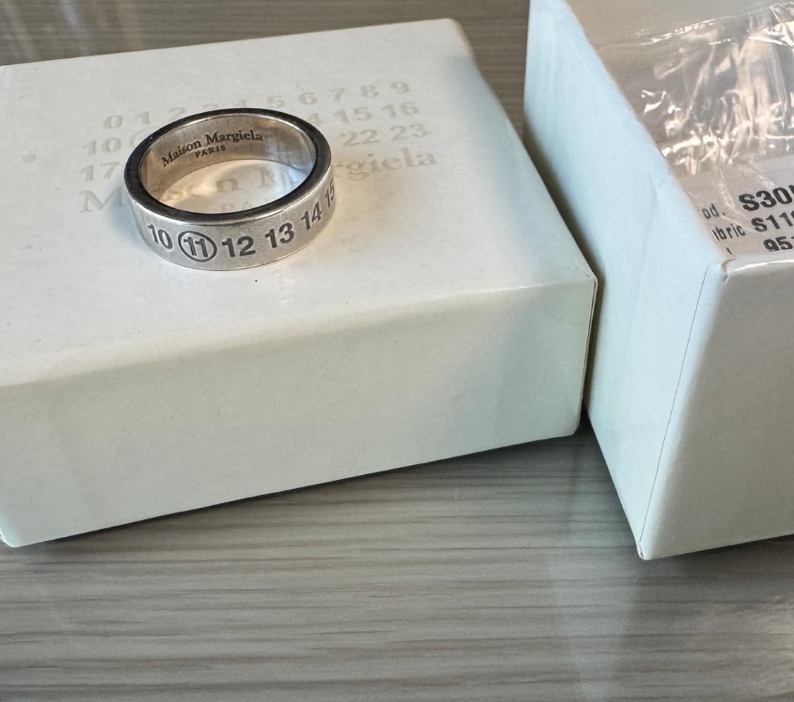 마르지엘라 넘버링 반지 xs사이즈 상품이미지1