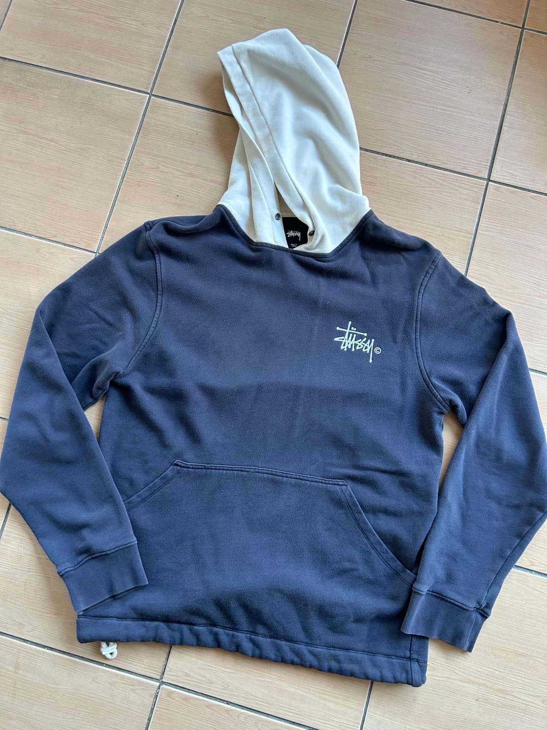 스투시 투톤 후디 상품이미지3