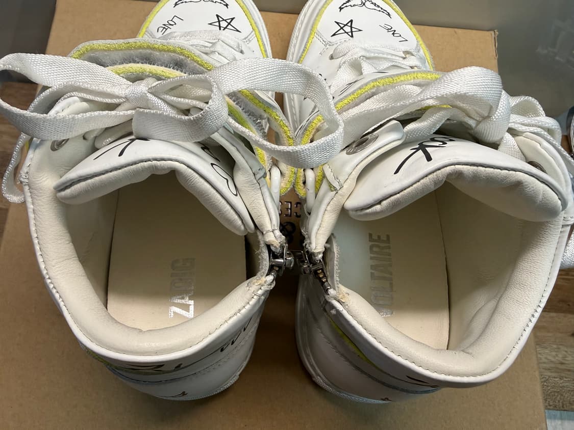 정품)쟈딕앤볼테르 Flash Fluorescent 스웨이드36 상품이미지5