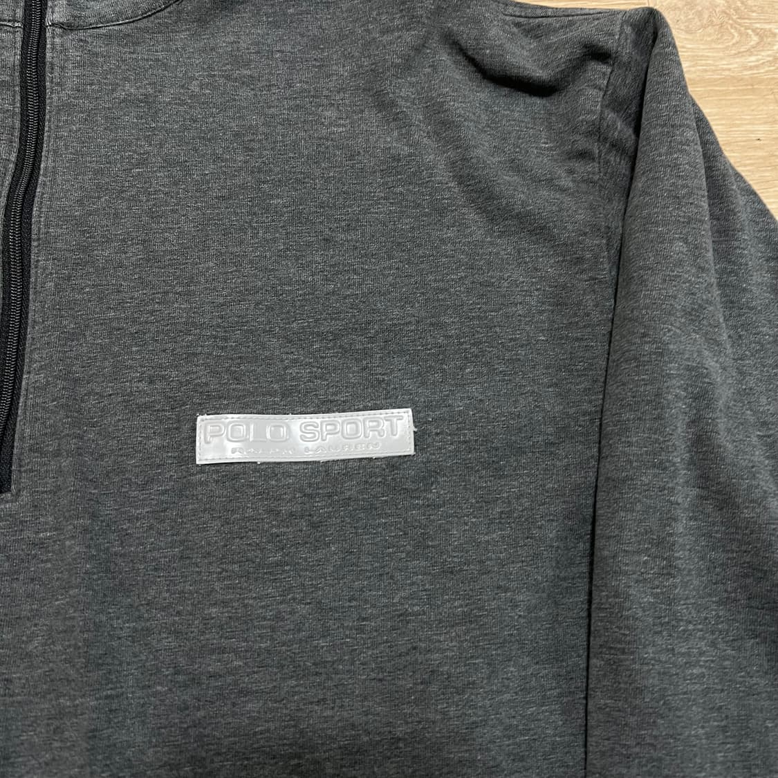 폴로 스포츠 남성 하프집업 풀오버 져지 트랙탑 자켓 [차콜] XL/105 상품이미지4