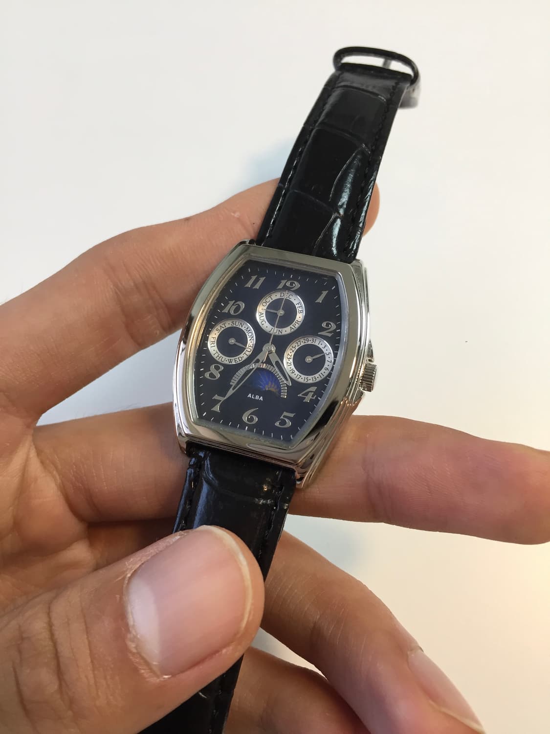90s seiko alba moon-phase quartz 상품이미지2