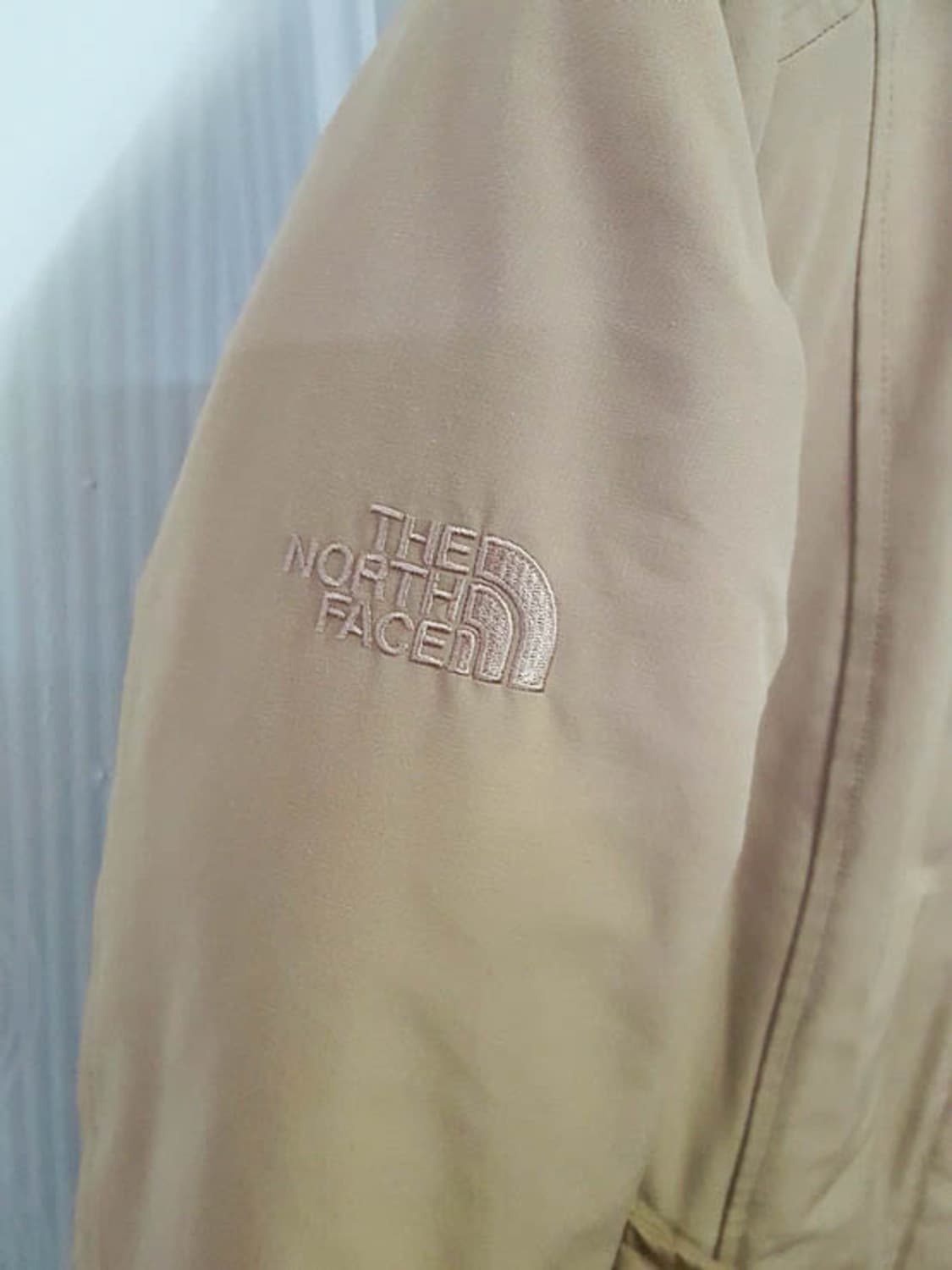 노스페이스 여성 겨울 자켓 베이지 XS 상품이미지3