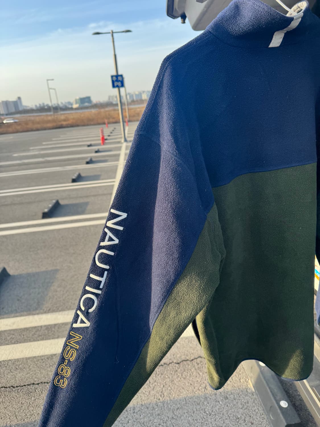 노티카 90‘s 후리스 집업 상품이미지3