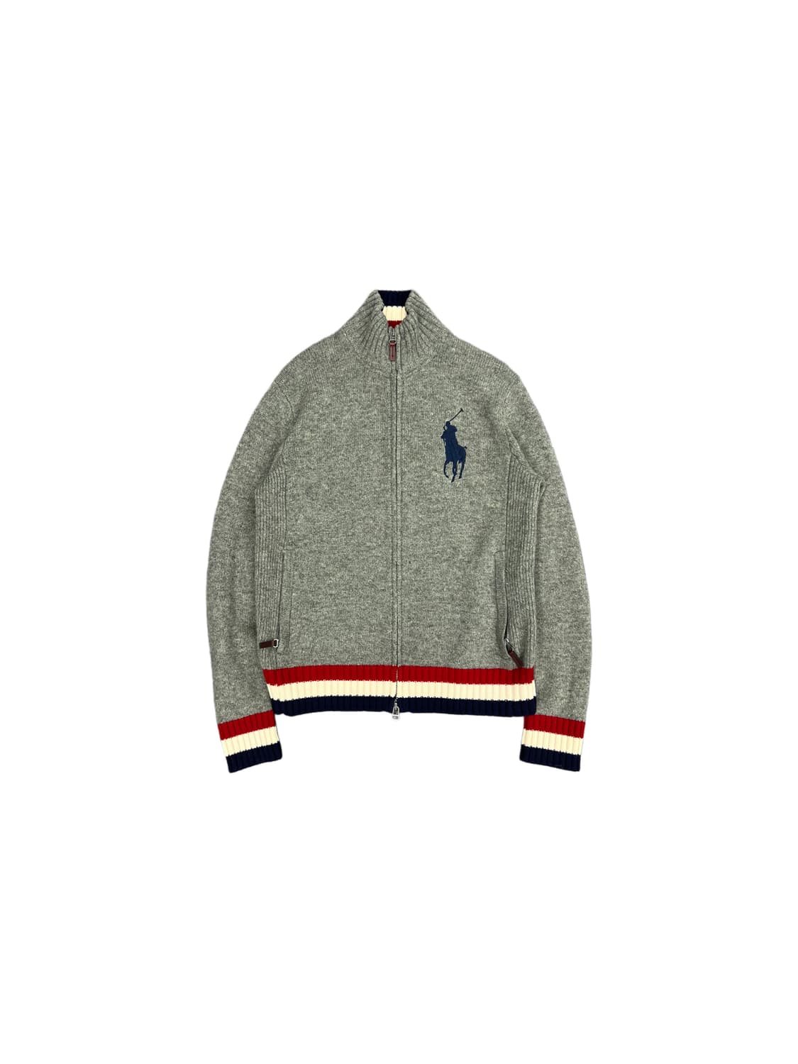 Polo big pony knit zip 상품이미지1