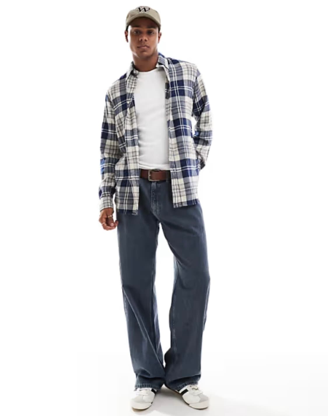 폴로 플래드 브러시 플란넬 셔츠 M 클래식핏 상품이미지6