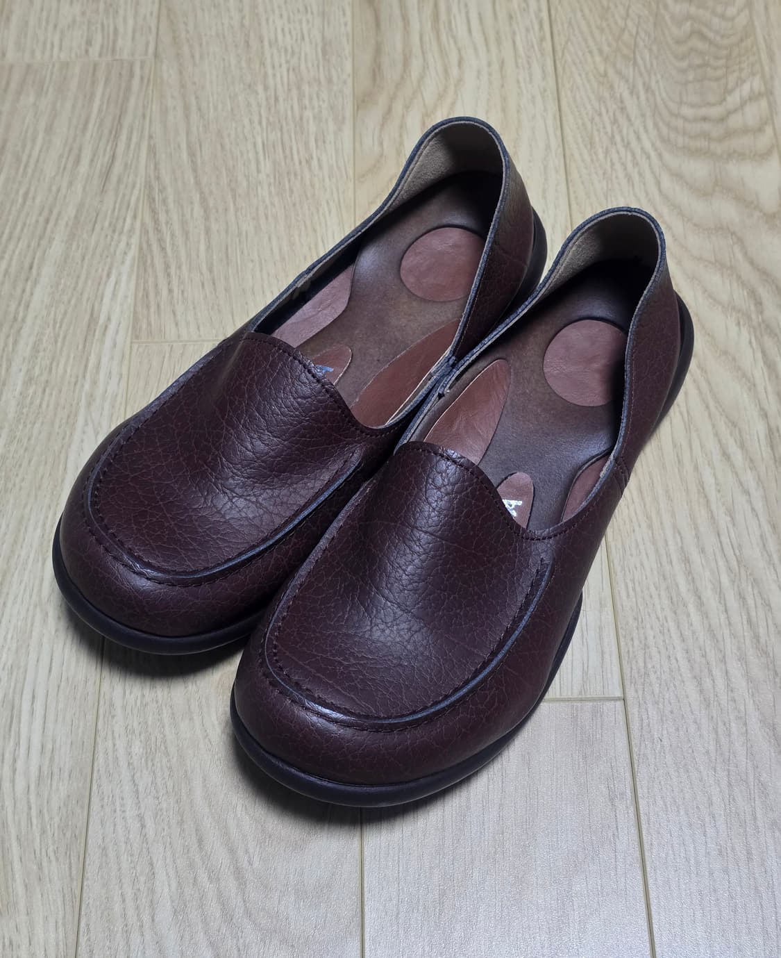 Re:getA 리겟타 카누 브라운 로퍼 S 새상품  상품이미지1