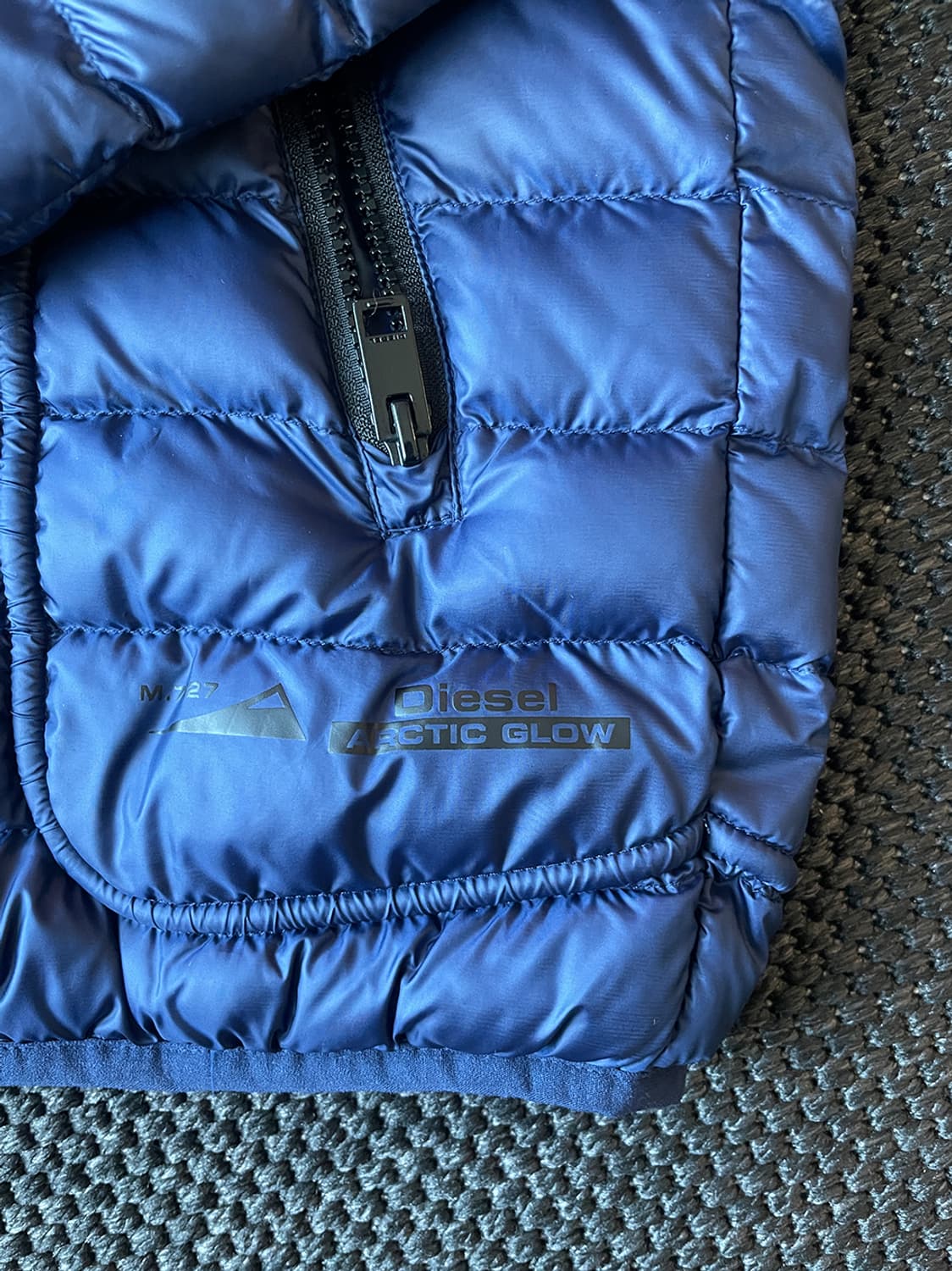 디젤 호킬 패딩 블루 상품이미지6