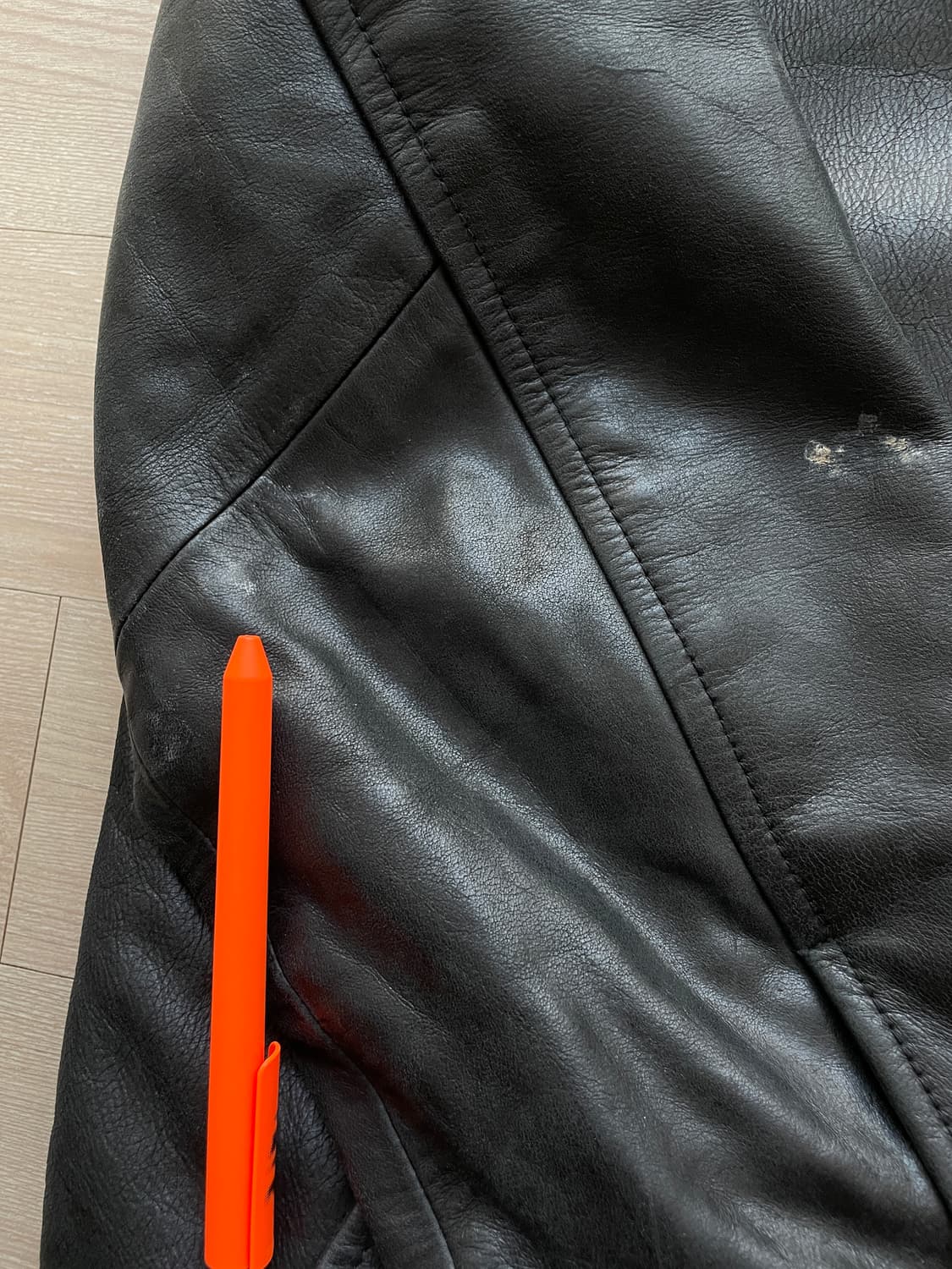 90s 올드갭 레더 카코트 gap carcoat 상품이미지6