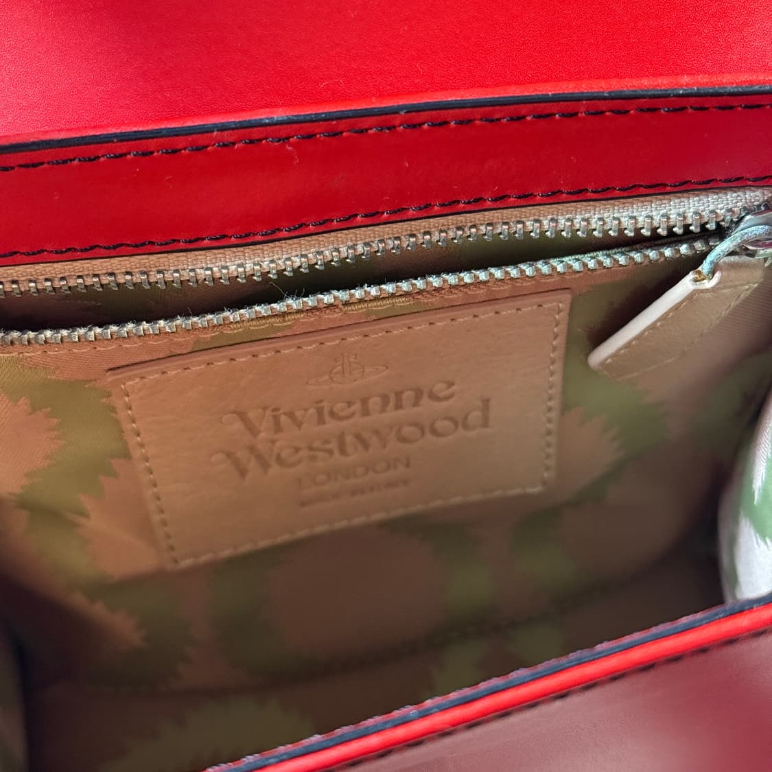 비비안웨스트우드 알렉스 백 레드 상품이미지2