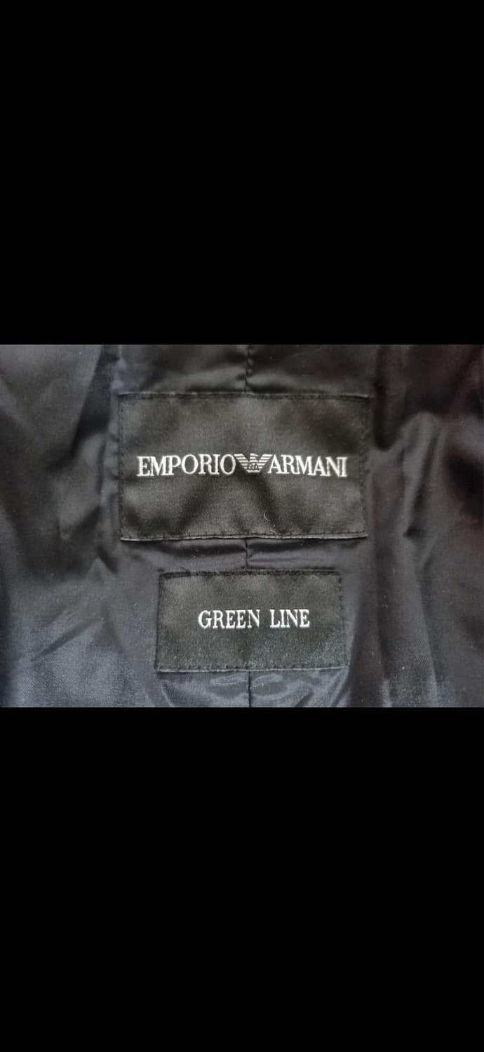 엠포리오 아르마니 사선 구스 자켓 L 상품이미지2