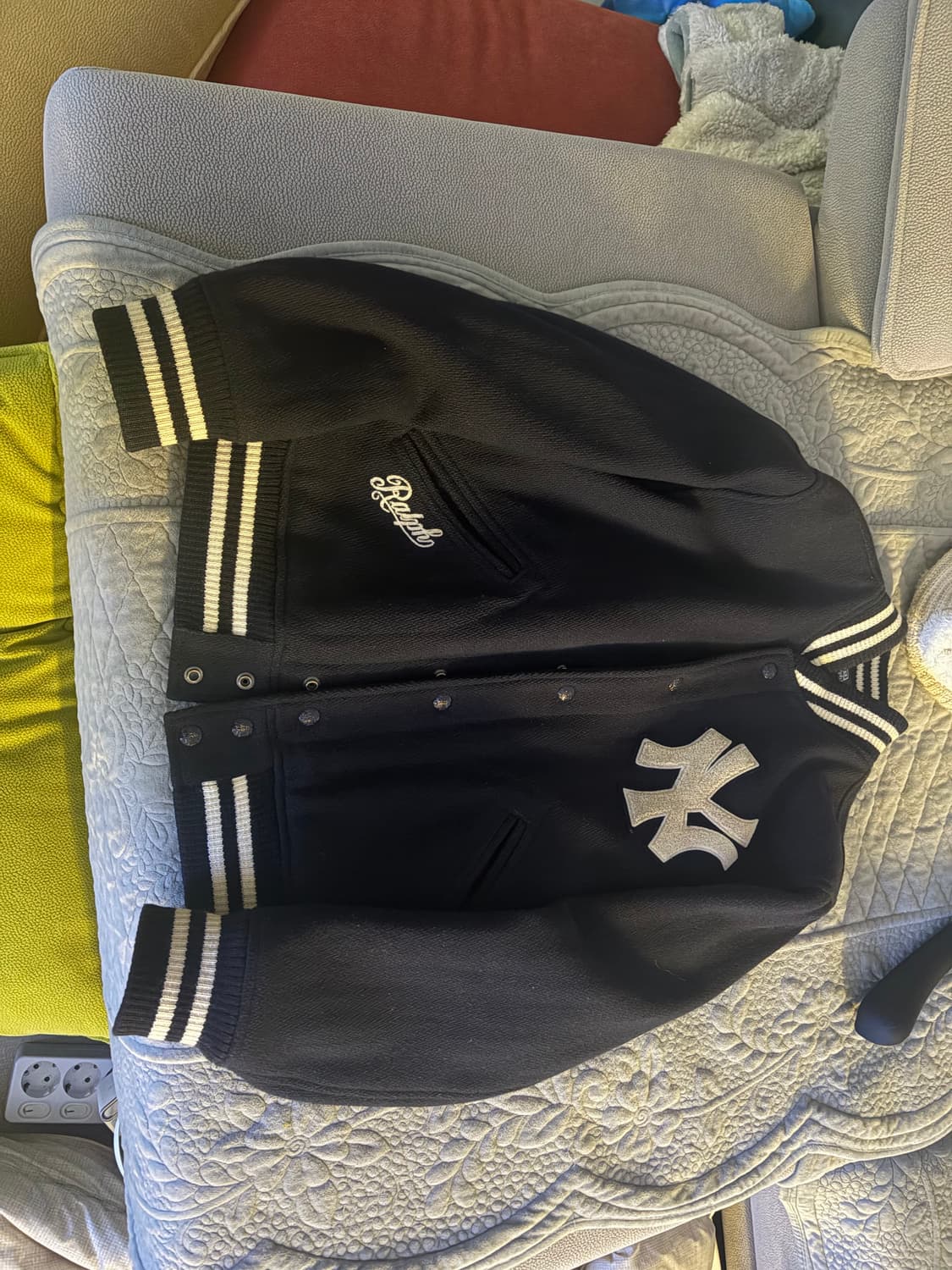 폴로랄프로렌 양키즈 울 바시티 21fw L 상품이미지1