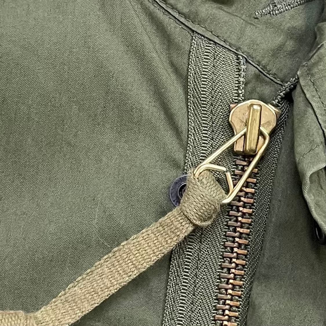 M-65 피쉬테일 오리지널 개파카 카키 상품이미지4