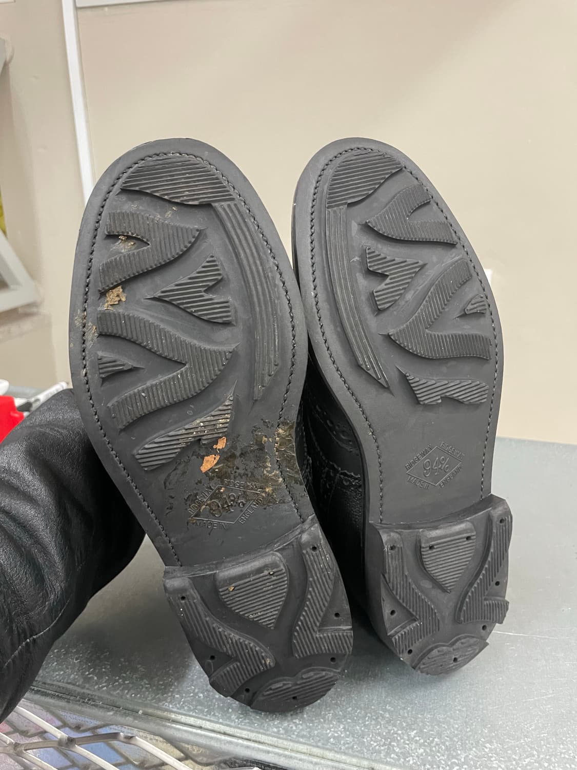 마크맥네어리 브로그 부츠 블랙 US8 상품이미지6