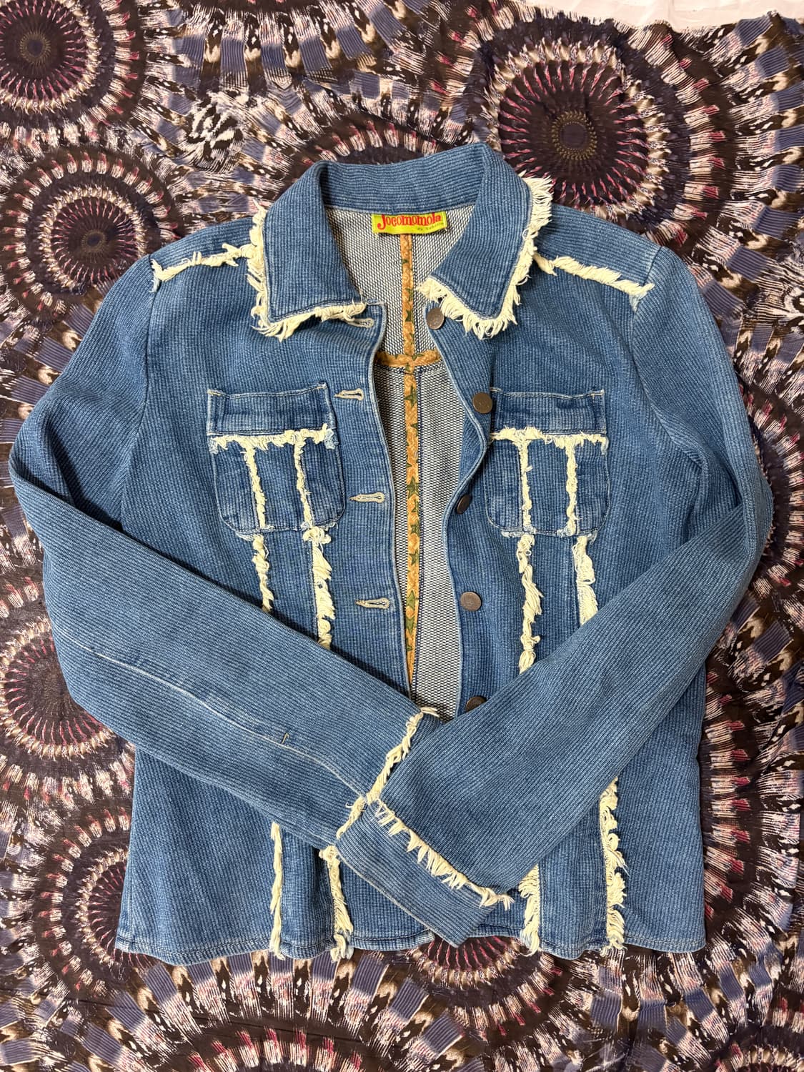 Jocomomola denim shirt jacket 상품이미지1