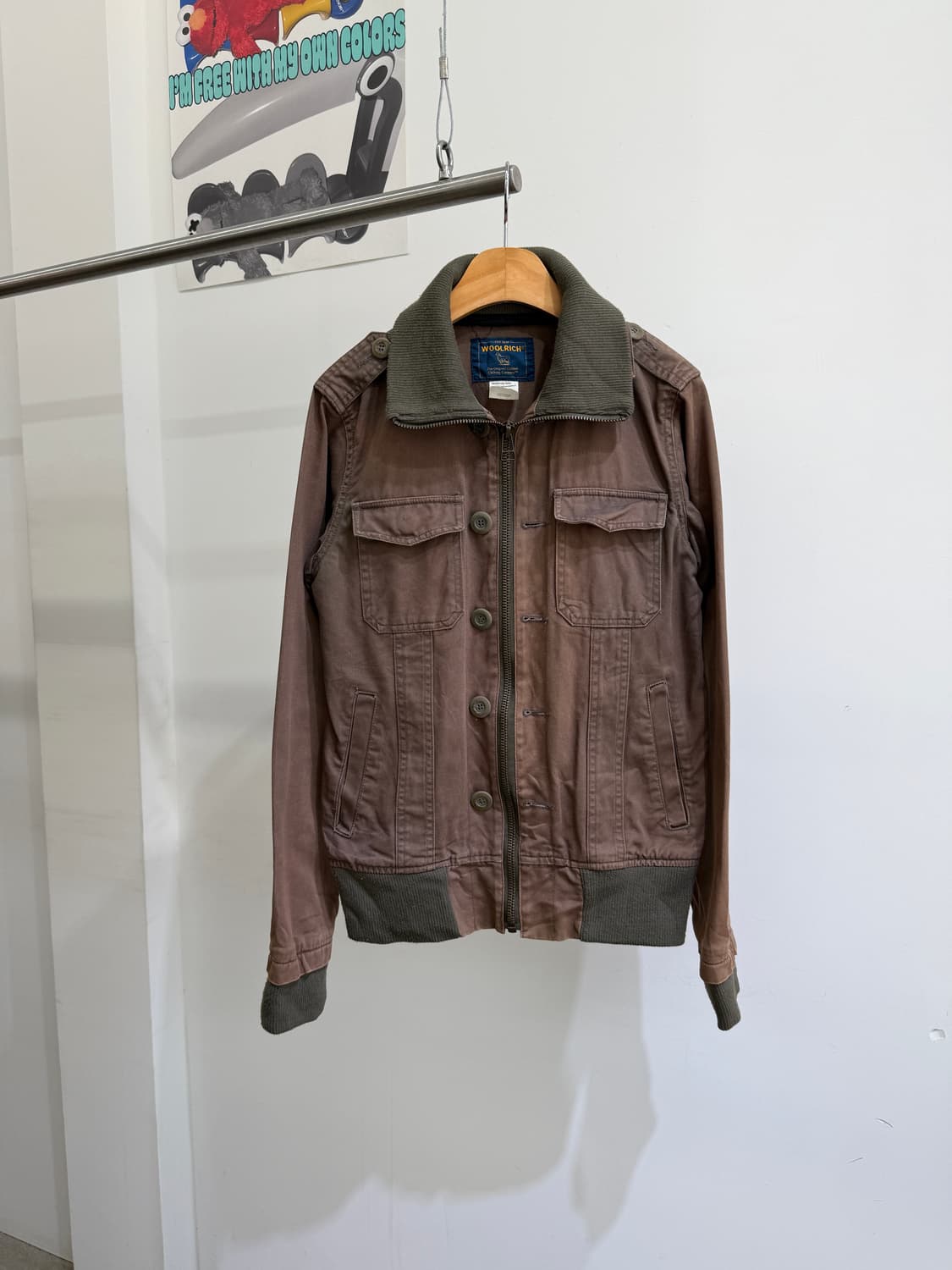 WOOLRICH 브라운 자켓 상품이미지1