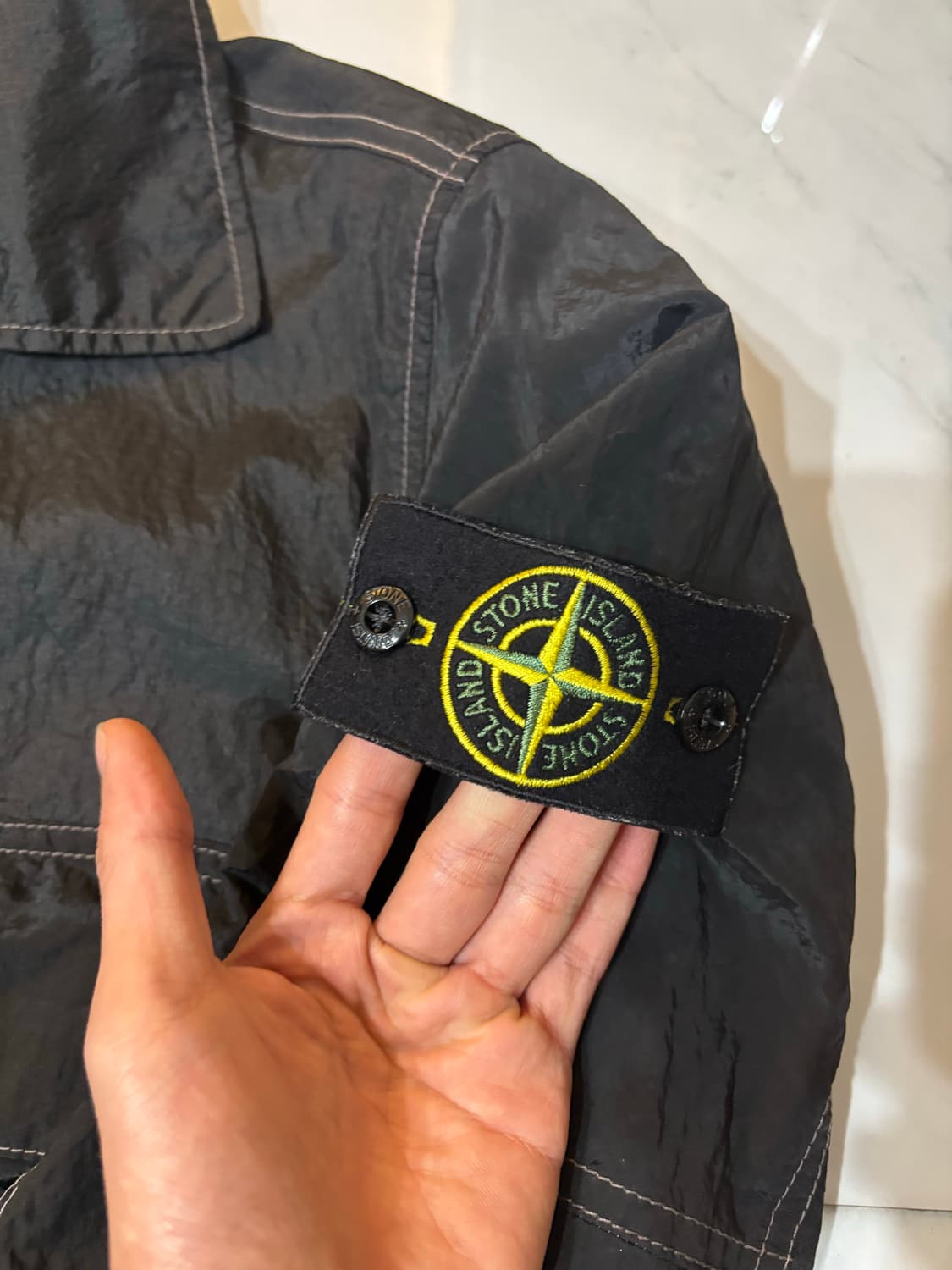 스톤아일랜드 메탈 오버셔츠 상품이미지2