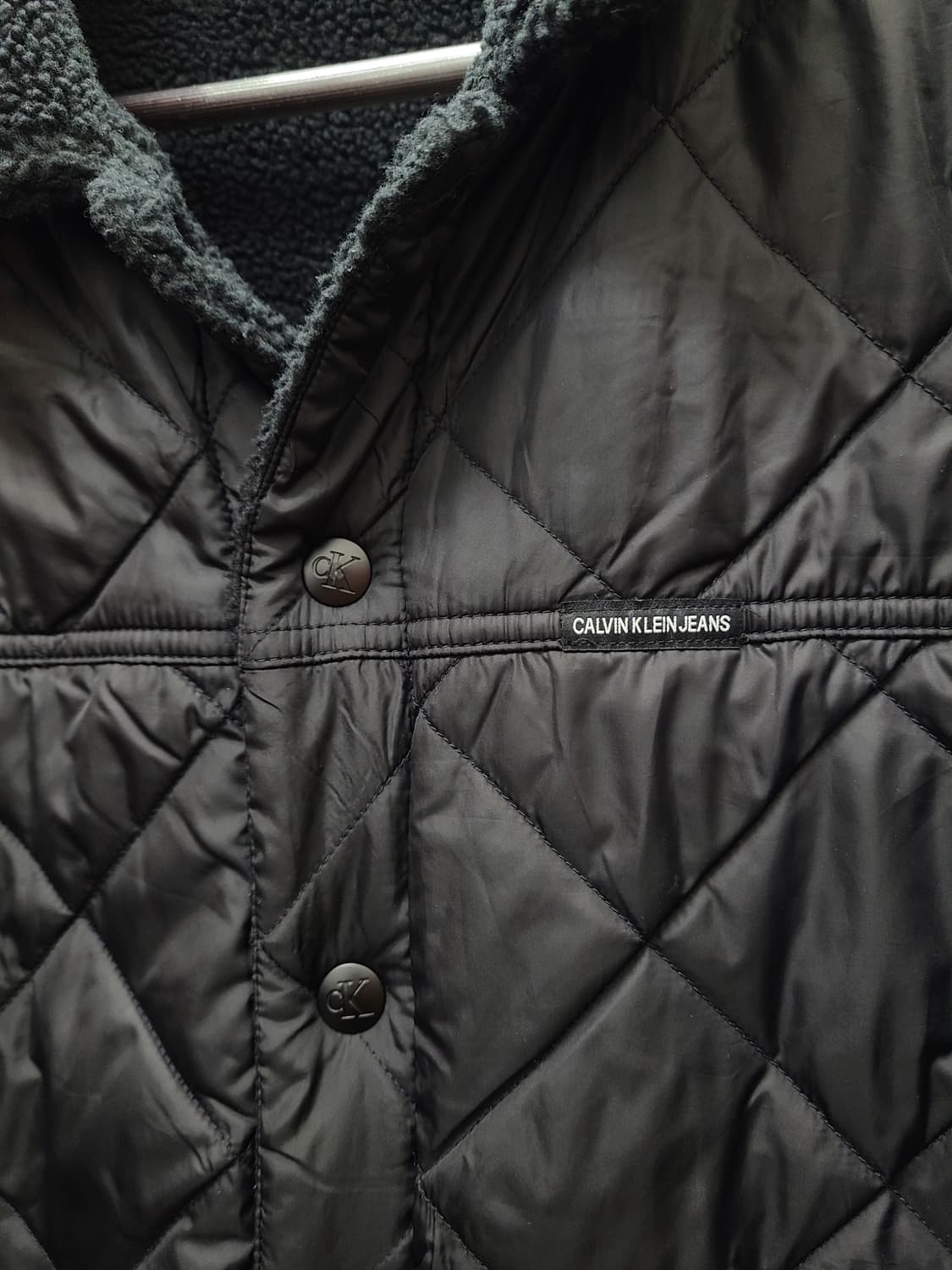 캘빈클라인 리버시블 트러커 데님 자켓 상품이미지5