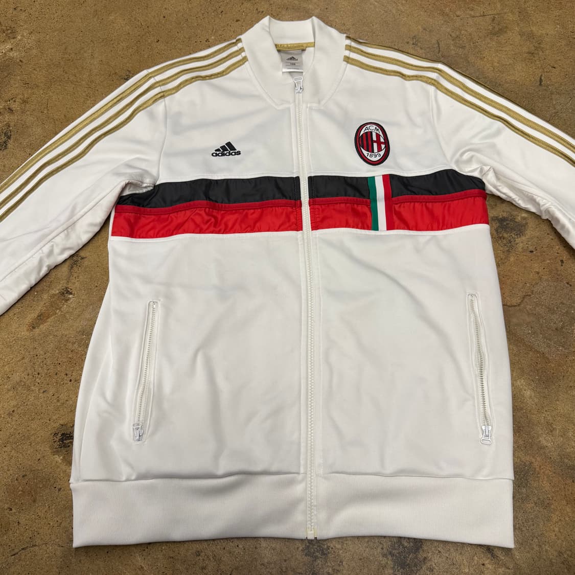아디다스 흰골 ac밀란 져지 트랙탑 105 상품이미지3