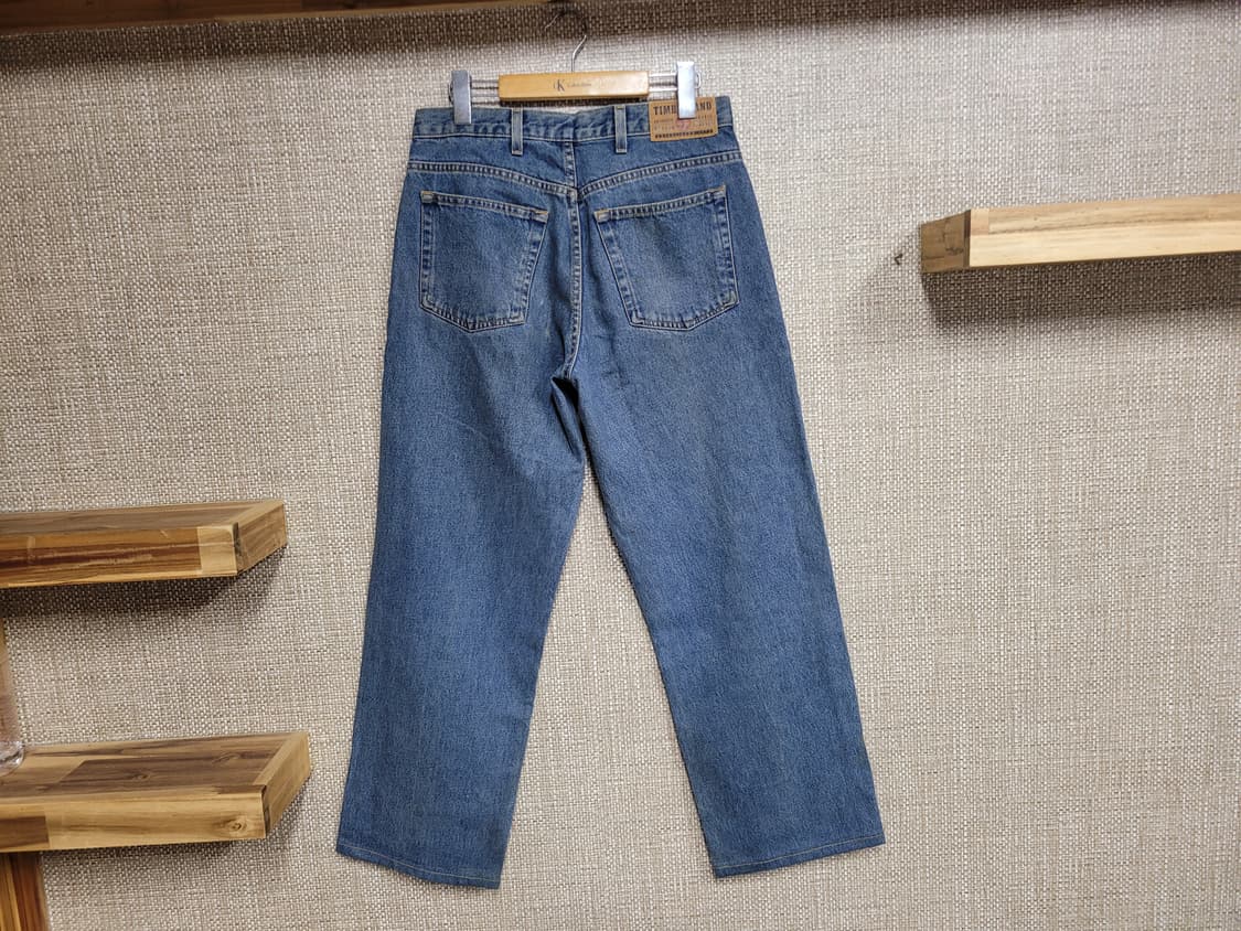 31인치 팀버랜드 와이드핏 빈티지 청바지 아메카지 올드스쿨 중청  상품이미지4