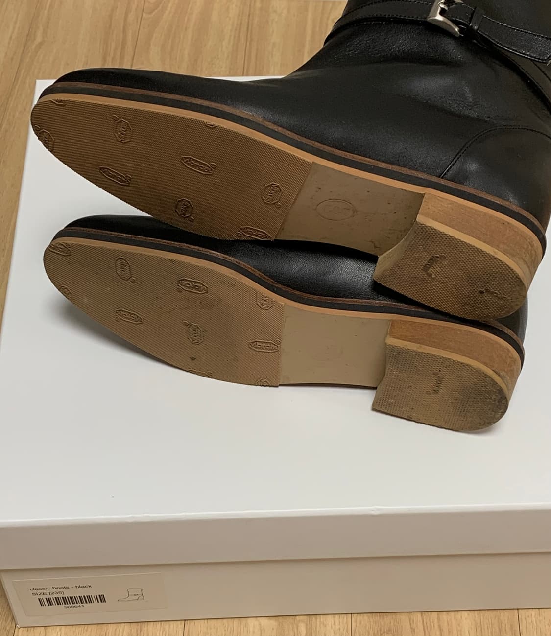 미닛뮤트 클래식 부츠 블랙 235 상품이미지8