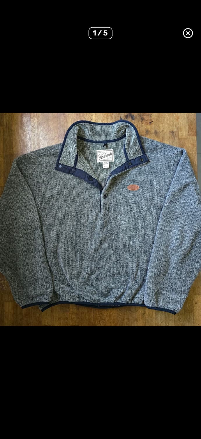 WOOLRICH울리치 스냅티플리스 MADE IN USA 상품이미지1