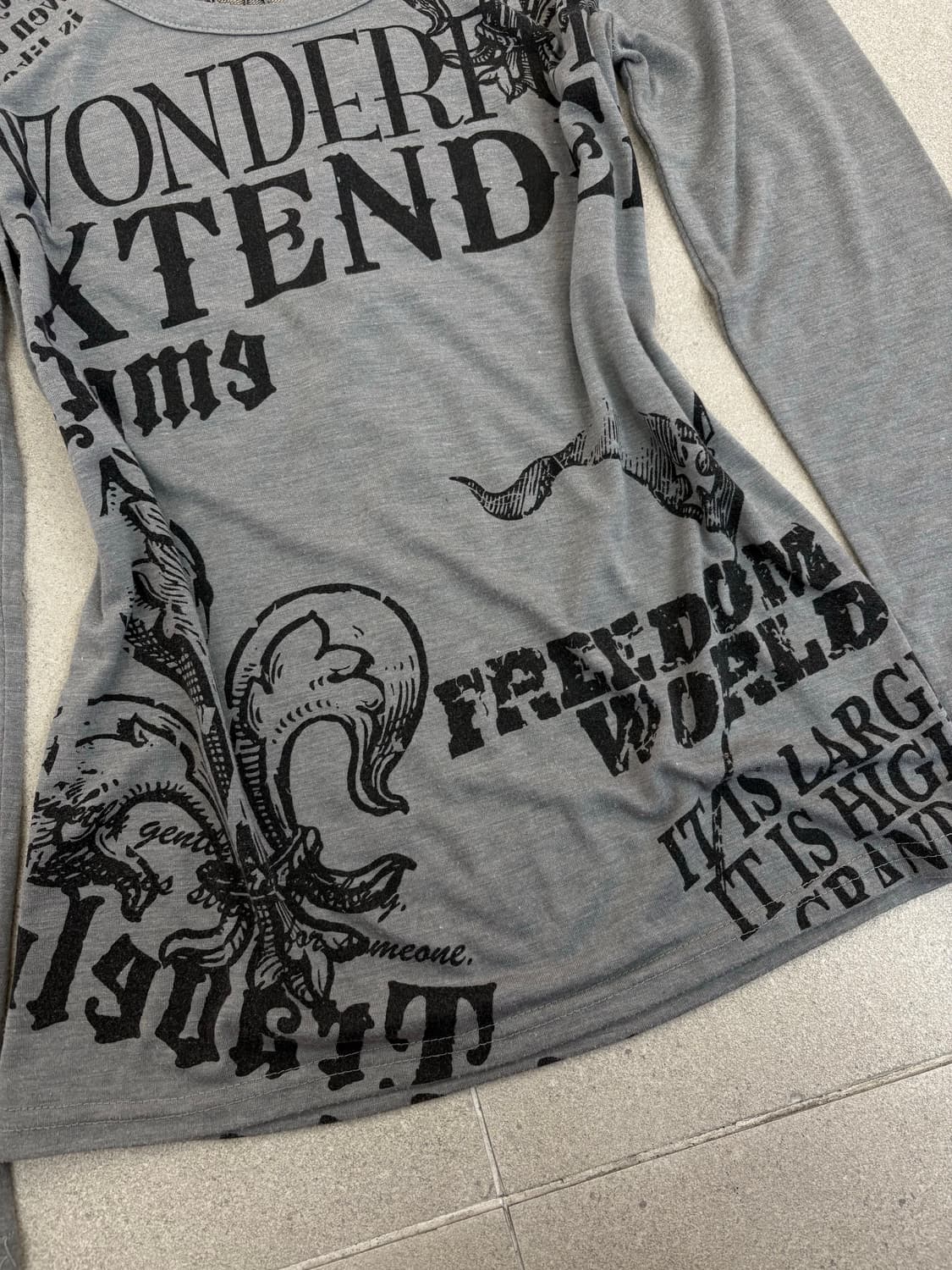 십자가 레이스 롱슬리브 상품이미지5