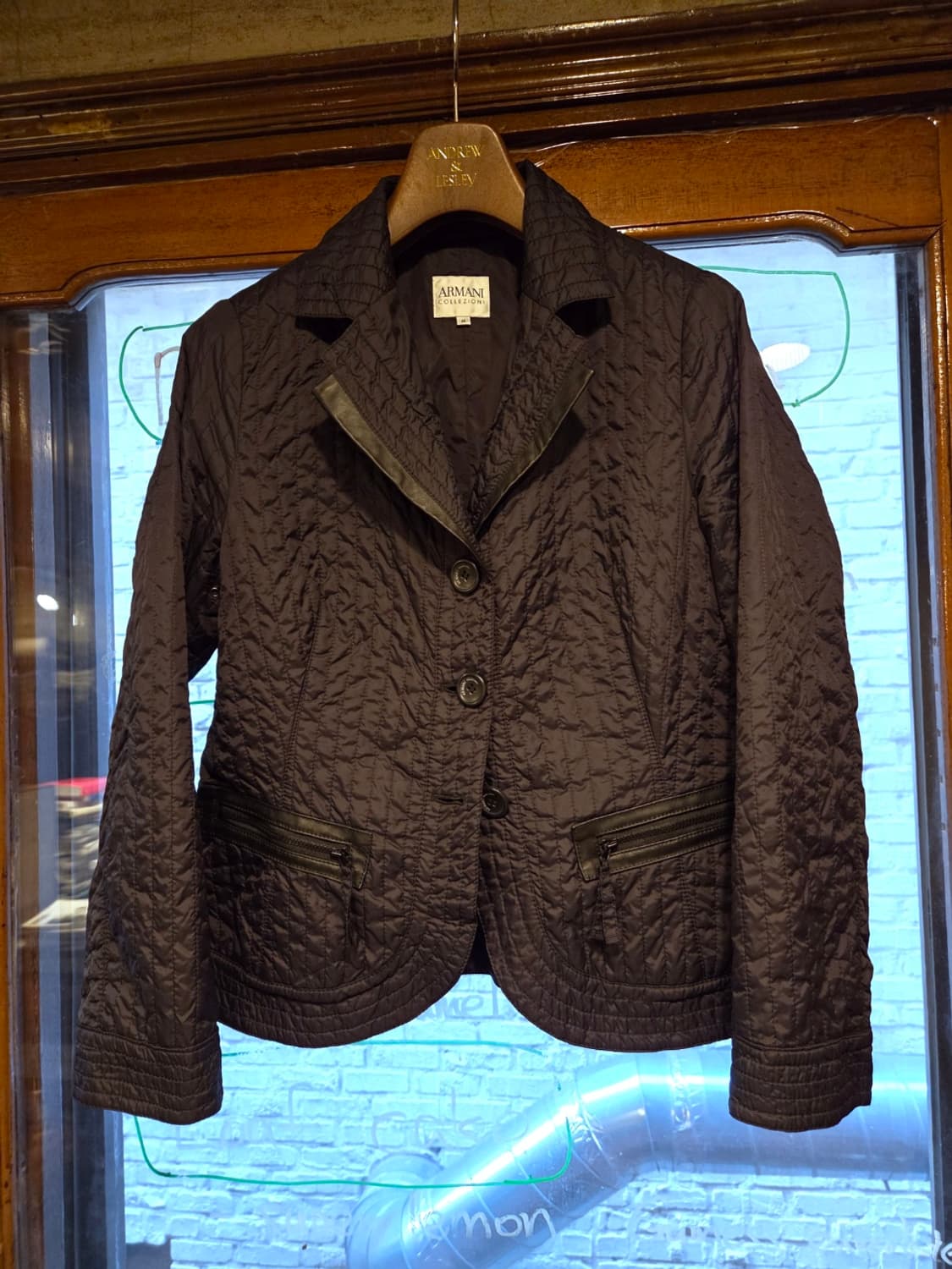 아르마니 꼴레지오니 퀼팅자켓 상품이미지1