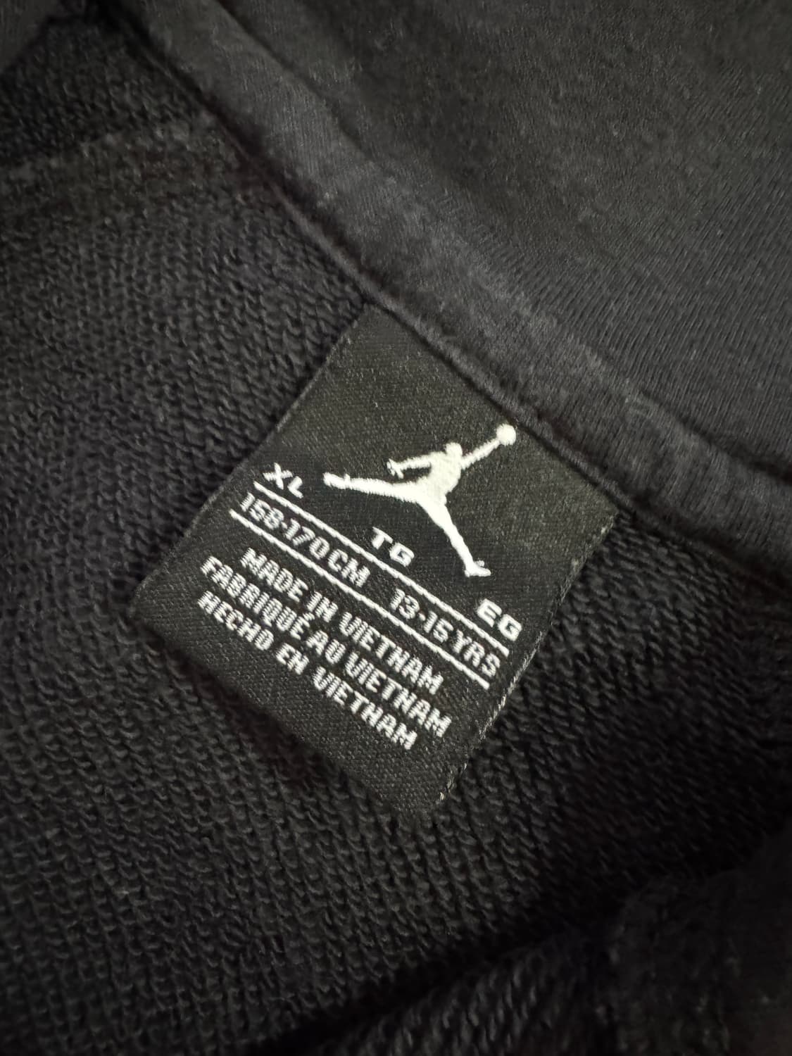 여성 나이키 조던 올드스쿨 점프맨 검빨 후드집업 키즈 상품이미지3