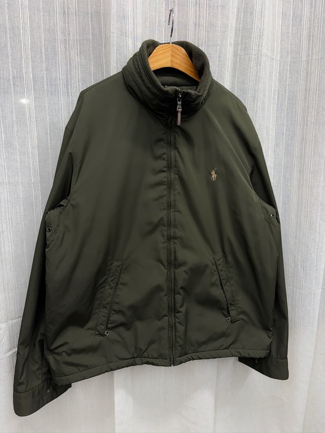 폴로 랄프로렌 카키 페리 블루종 윈드 자켓 상품이미지3