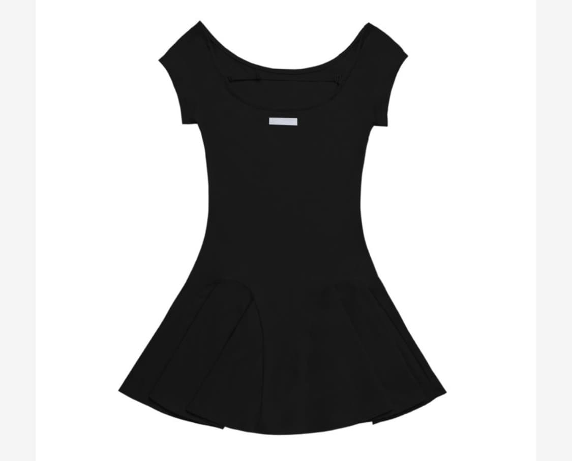 Ojos i:e Fluid Capsleeve Dress 01 상품이미지3