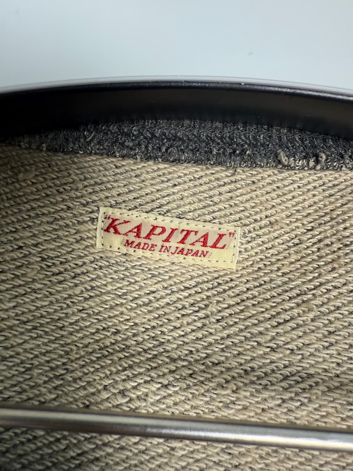 판매) 캐피탈 본 니트 차콜 상품이미지3